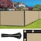 Sealtech Ultra Heavy Duty 200 GSM Privacy Fence Beige4X20 NonRecycled Polyethylene Cable Zip Ties ST-205-4X20 - alternate 1